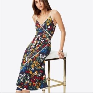 TORY BURCH Floral Wrap Dress - Sz 2